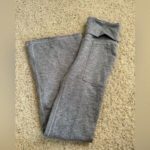 Aerie Heather Gray Women's Flare Pants